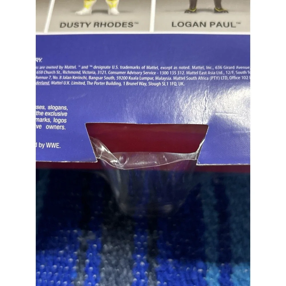 WWE Logan Paul LJN Superstars New Chase WWF Mattel Series 1 Black Card